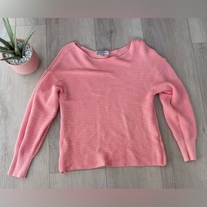 Tommy Bahama Women’s Coral scoop neck mesh sparkle blouse size small